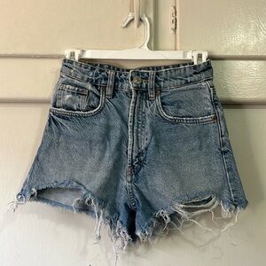 Zara high waisted shorts size 00